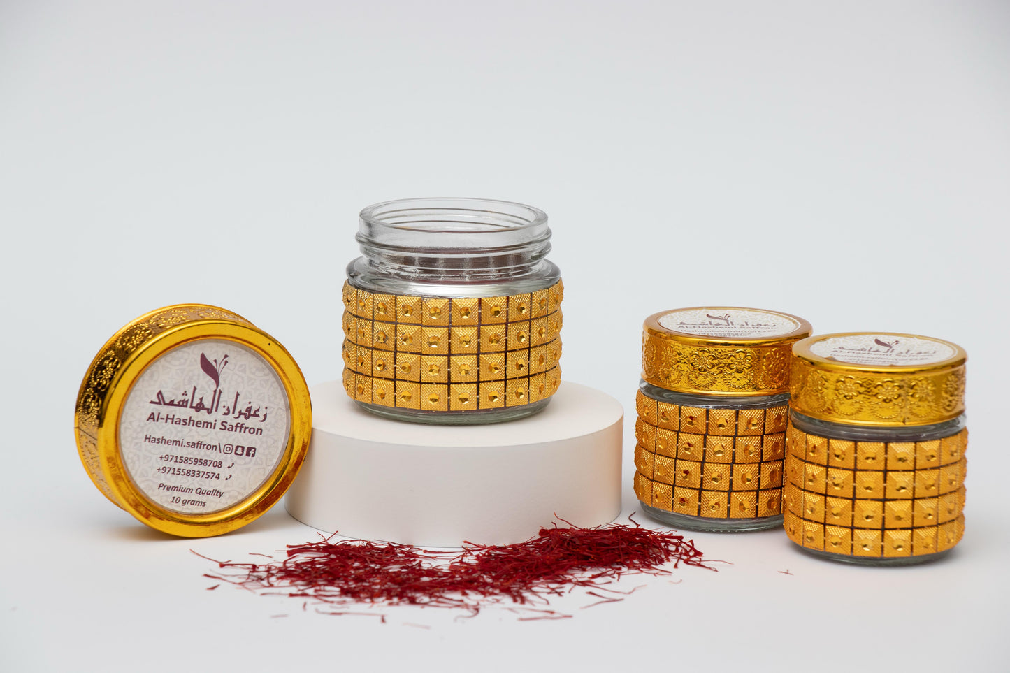 Premium Saffron (Highest Grade) - 5 Grams Per Jar