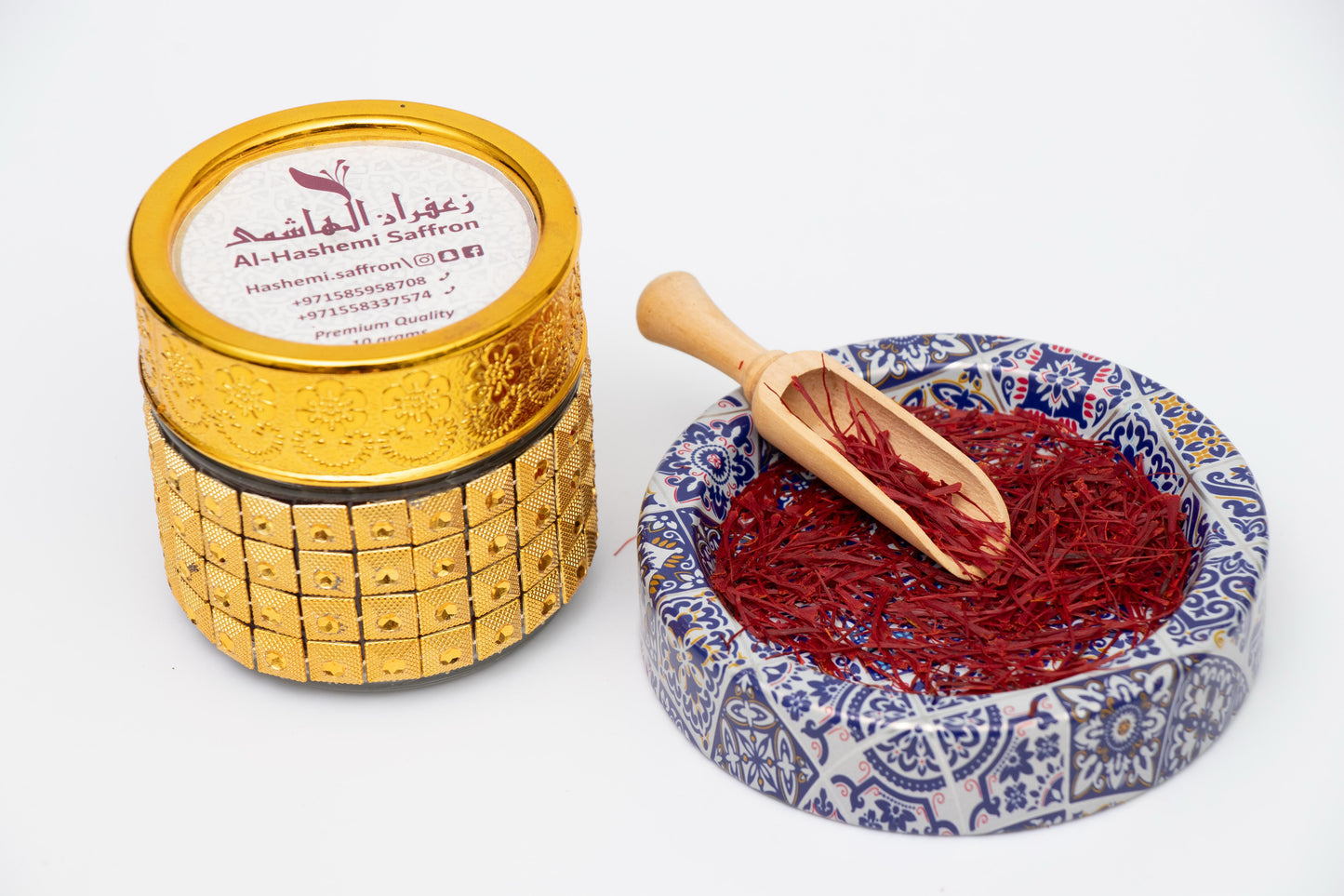 Premium Saffron (Highest Grade) - 5 Grams Per Jar